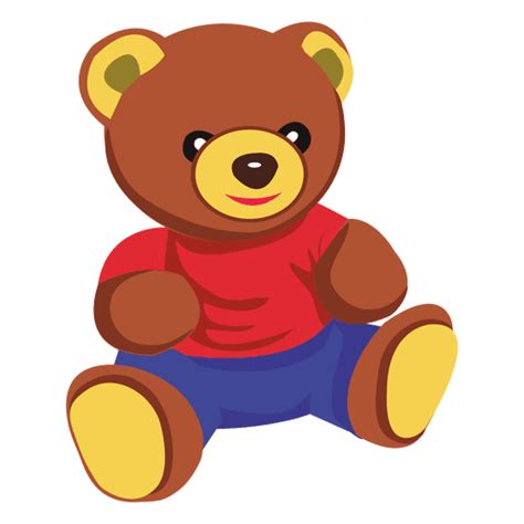 Teddy Bear Cartoon Png And Svg Design For T Shirts