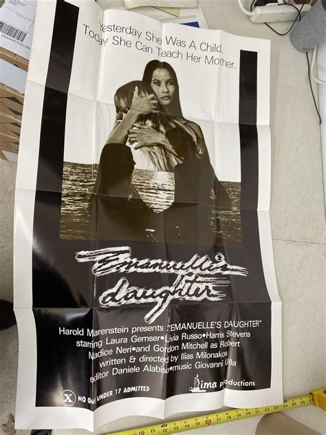 Emanuelle S Daughter One Sheet Original Movie Poster Lima X Ebay