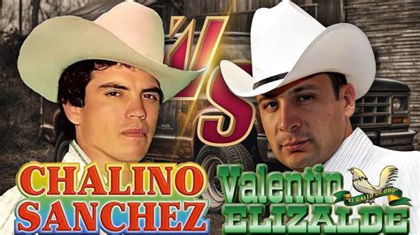Chalino Sánchez Y Valentín Elizalde Puros Corridos Viejitos Mix