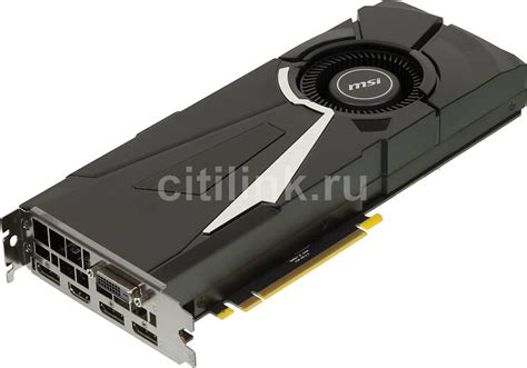 Видеокарта Msi Nvidia Geforce Gtx 1080 Geforce Gtx 1080 Aero 8g Oc