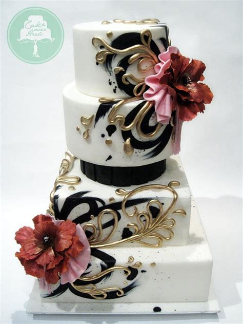Oriental , followed by 711 people on pinterest. Oriental Chic - cake by Nicholas Ang - CakesDecor