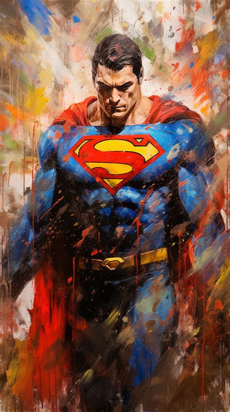 Superman Painting By Lunartbycode On Deviantart