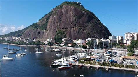 Drone View Guanabara Bay Rio De Janeiro Youtube
