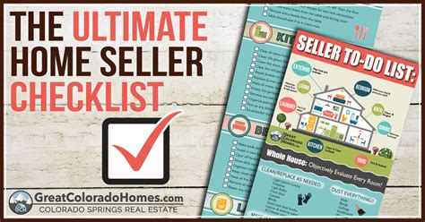 The Ultimate Home Seller Checklist 96 Things To Do