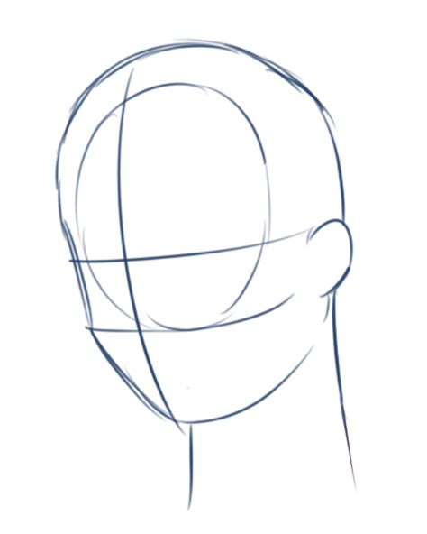 Head Base Template Zeichnen