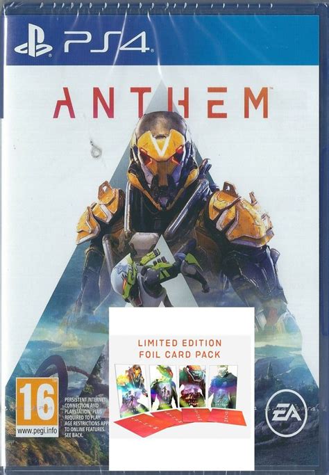 We did not find results for: Playstation 4 Anthem (PS4) (BRAND NEW) plus Limited Edition Foil Art-cards | Anthem ps4, Foil ...