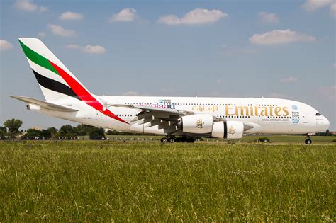 A Whale of a Birthday Present - Emirates A380 Visits Prague ...