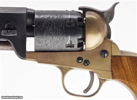 Pietta Colt 1851 Navy Model Sao 36 Caliber Black Powder Revolver With