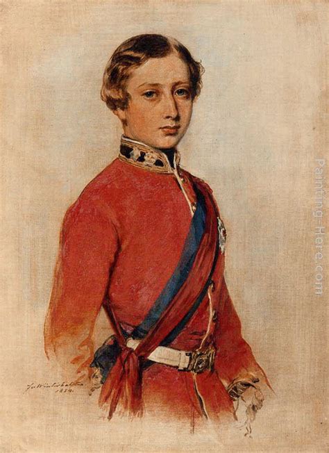 Franz Xavier Winterhalter Albert Edward Prince Of Wales Painting