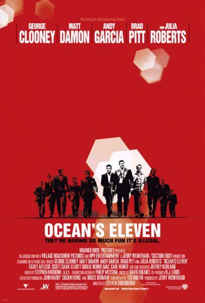 It is directed by steven soderbergh and produced by the late jerry weintraub. Ocean's Eleven