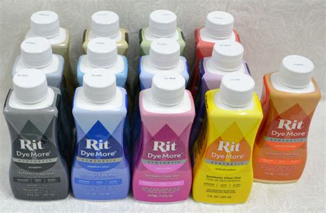 Rit Liquid Fabric Dye Dyemore Synthetic Dye 207ml Graphite Black