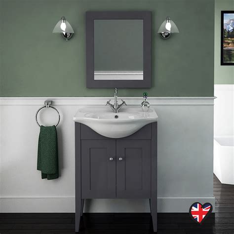 At bathandshower.com, our aim is to help our customers create the best uk bathrooms by providing the finest products on the market.so, if you are in the market for bathroom vanities then you should make us your only port of call. Carolla Vanity Unit And Basin Charcoal Grey Buy Online At ...