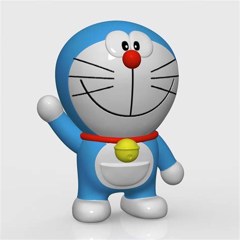 3d Robotic Doraemon Model Turbosquid 1692926