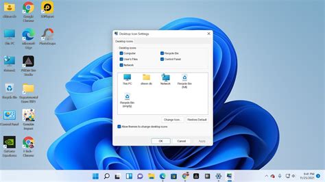 How To Show Desktop Icons On Windows 11 Desktop Icon Settings On