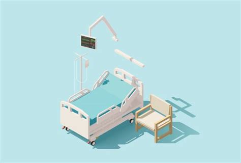 Cartoon Of Empty Hospital Bed Illustrations Royalty Free Vector