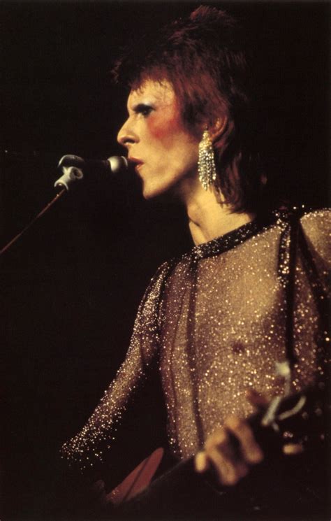David Bowie During The Ziggy Stardust Era Shot By Famous And Brightest Darling