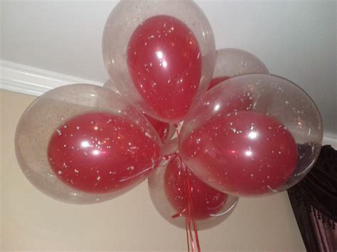 Stuffed Balloons With Glitter Inside Glitter Balloons Balloon Decorations Stuffed Balloons
