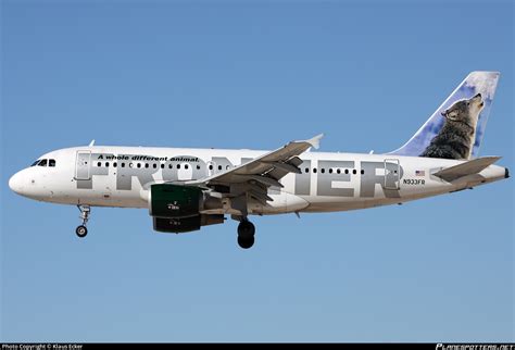 N933fr Frontier Airlines Airbus A319 111 Photo By Klaus Ecker Id