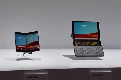 First Look Microsoft Surface Neo And Surface Duo What To Exp