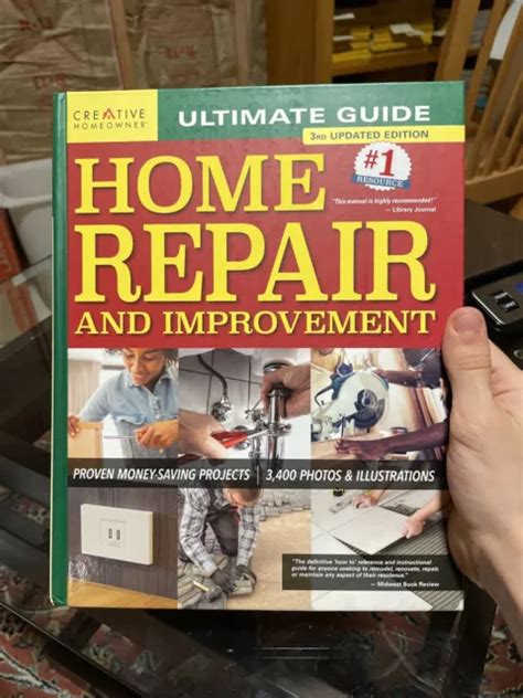 Ultimate Guide To Home Repair And Improvement Book 3rd Edition Great