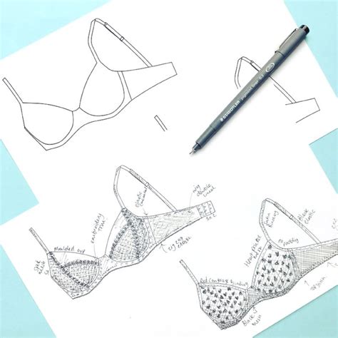 Pin On Lingerie Drawings