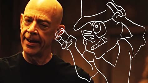 Jk Simmons Whiplash Traditional Animation Updated Youtube