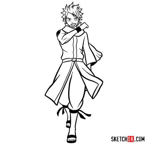 How To Draw Natsu Dragneel Like A Pro A Step By Step Guide