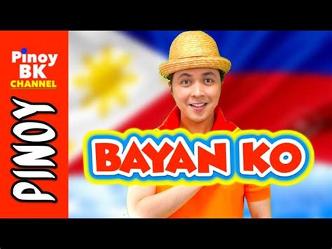 Bayan Ko Pinoy Bk Channel🇵🇭 Tagalog Patriotic Song Independence