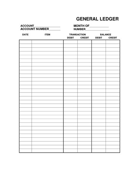 This helps you track what you owe to each vendor/supplier and you can see at a glance when you need to pay your bills. Printable Ledger Paper - Design Templates - Free Printable 4 Column Ledger Paper | Free Printable