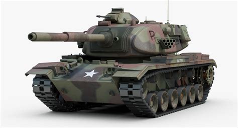 3d Model M60a3 M60 Patton