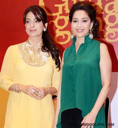 why were juhi chawla and madhuri dixit locked inside a room bollywood news and gossip movie