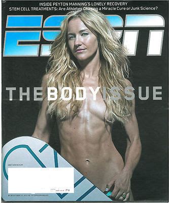 Espn Magazine The Body Issue October Gretchen Bleiler Cover