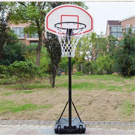 Zimtown 54 67 Height Adjustable Basketball Hoops Movable