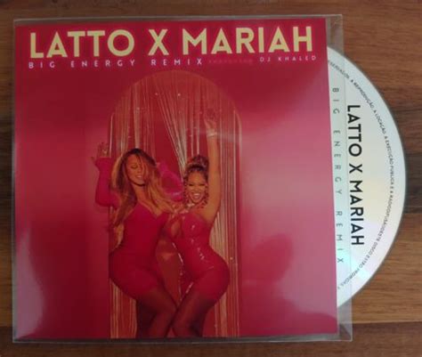 LATTO X MARIAH BIG ENERGY REMIX FT DJ KHALED NEW TRACK MARIAH CAREY CD PROMO EBay