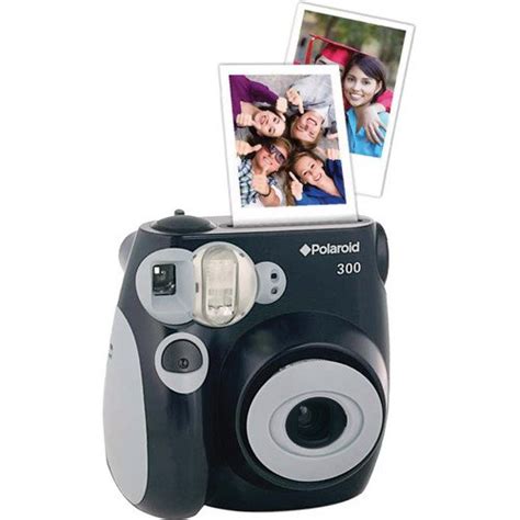 Polaroid 300 Instant Film Camera Black Film And Instant Shashinki
