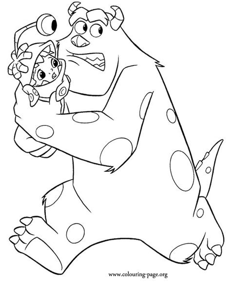 Coloring pages are printable coloring pictures with residents of monstropolis familiar to each kid. Monsters Inc Coloring Pages - GetColoringPages.com