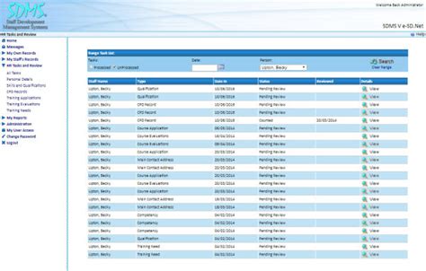 Sdms Ltd Sdms V Web Tools For Sdms V Staff Development And Learning