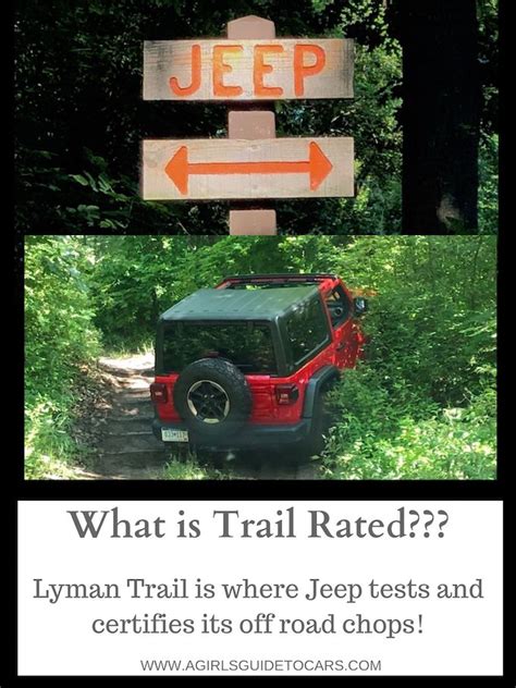 How Jeep Earns Its Trail Ratings For Off Road Fun A Girls Guide To
