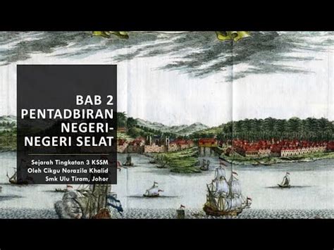 Ahli majlis mesyuarat negeri 9. Nota Sejarah Tingkatan 3 KSSM Bab 2 Pentadbiran Negeri ...