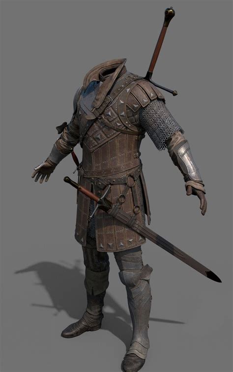 Artstation Warrior Armour Wip Medieval Fantasy Characters Armor