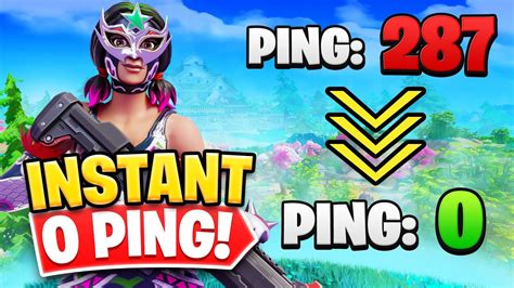 How To Get 0 Ping In Fortnite Chapter 4 Season 2 Get Lower Ping Fast