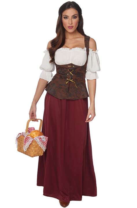 Medieval Peasant Costume For Women