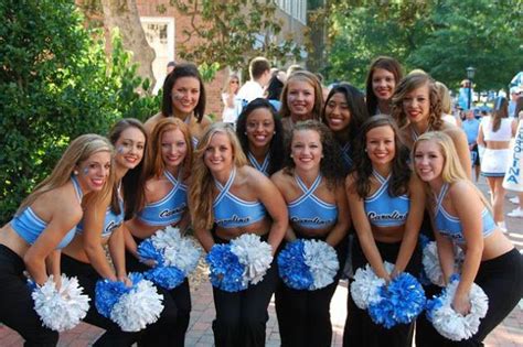 pin by fan of redheads on photo tribute to unc cheerleaders unc fans only carolina girl photo