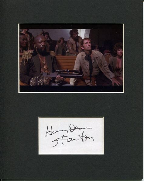 Harry Dean Stanton Escape From New York Rare Signed Autograph Photo