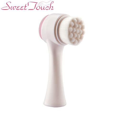 3d double side multifunctional exfoliator facial cleaning brush skin cleaner face washing