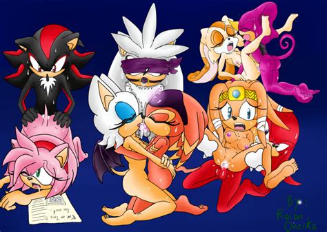 Rule 34 Amy Rose Cream The Rabbit Espio The Chameleon Group Sex