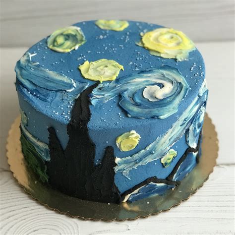 Starry Night Cake Harvard Sweet Boutique Inc