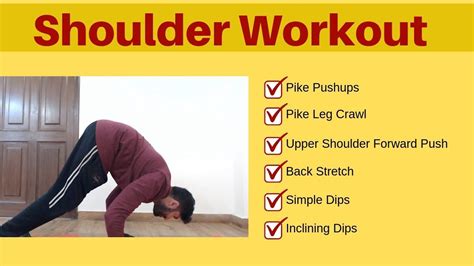 Shoulder Workout Home Workout No Equipment Day 28 Shoulder