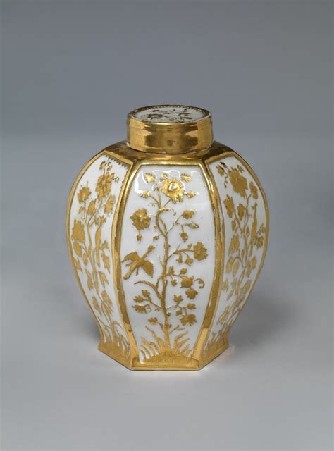 Meissen Böttger Porcelain Tea Caddy National Museum Of American History