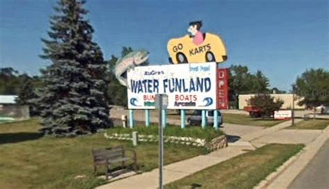 Former Amusement Park Water Funland In Au Gres Michigan